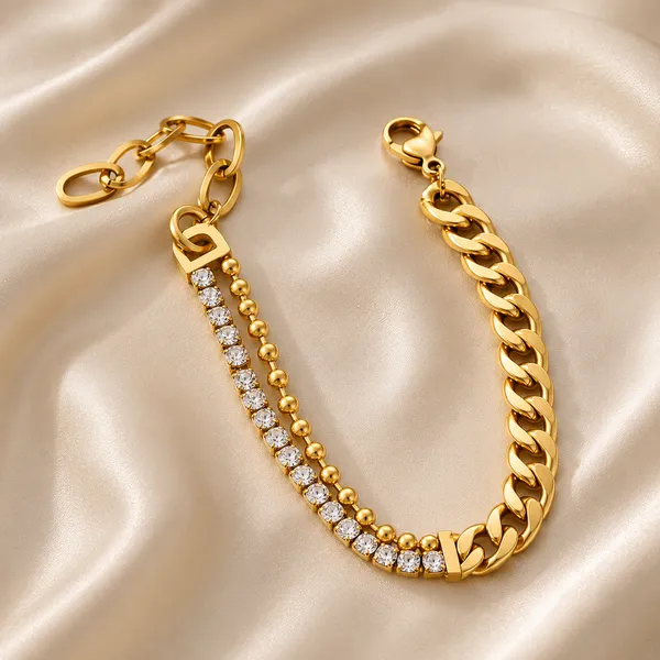 Crystal_Cuban_Link_Bracelet_Default_Title
