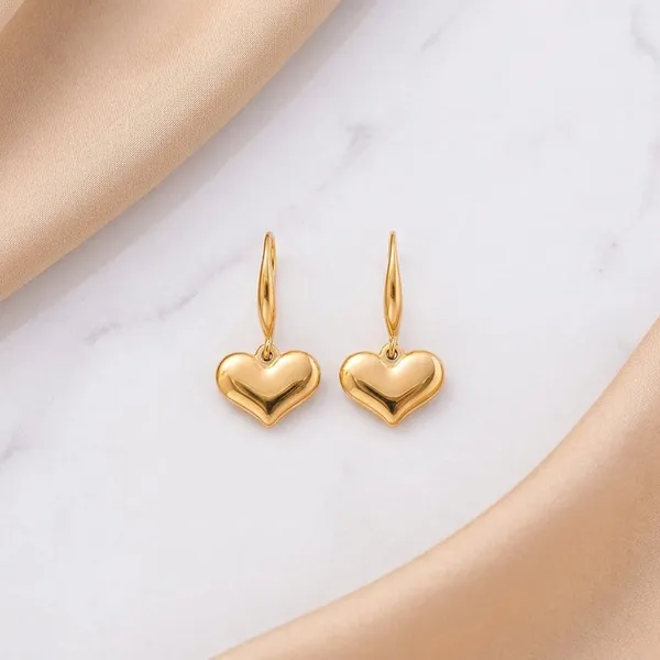 Puffy_Heart_Gold_Drop_Earrings_Default_Title