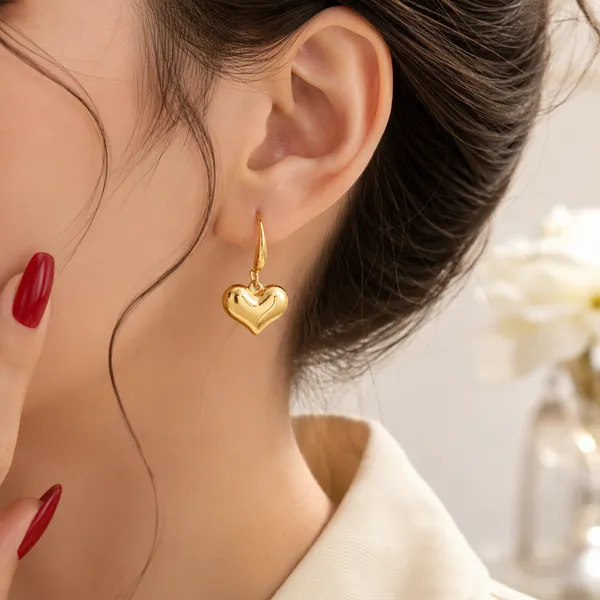Puffy_Heart_Gold_Drop_Earrings_Default_Title
