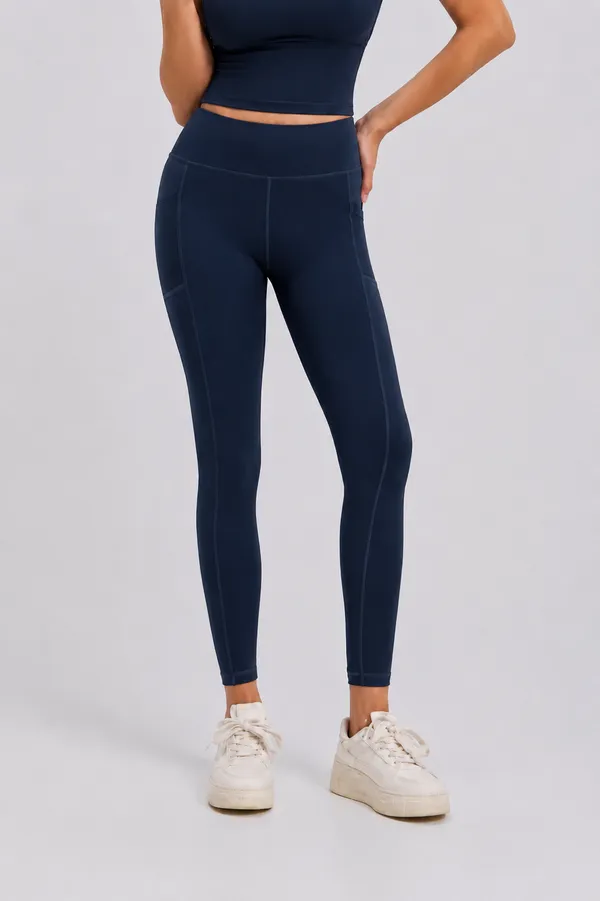 Navy_High_Waist_Full_Length_gym_pant__for_Women