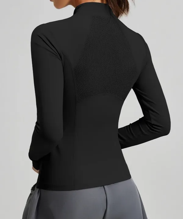 Black_Slim_Fit_Long_Sleeve_Sports_Top_for_Women