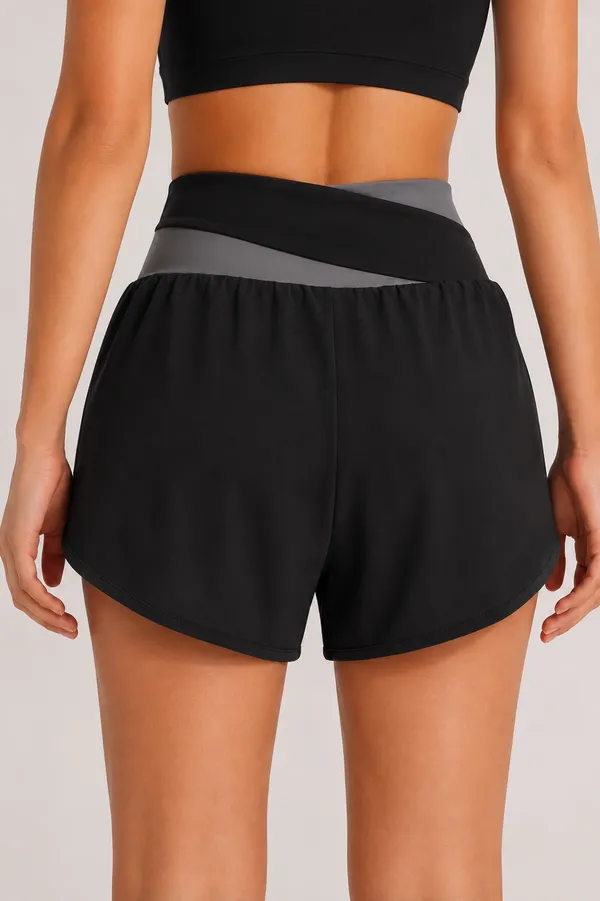 Black_High_Waist_Sports_Shorts_for_Women