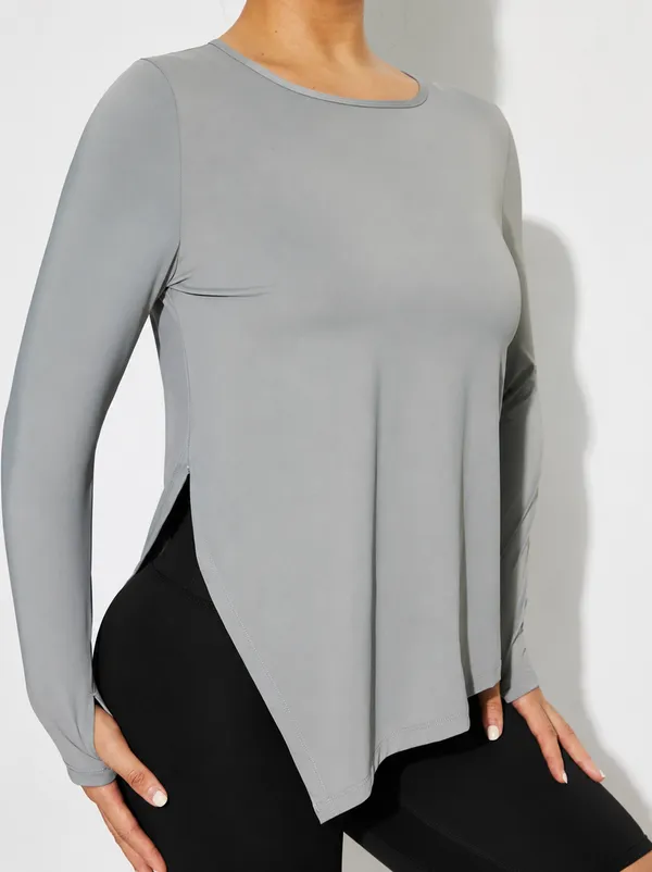 Grey_Long_Sleeve_Relaxed_Fit_Athletic_Top_for_Women