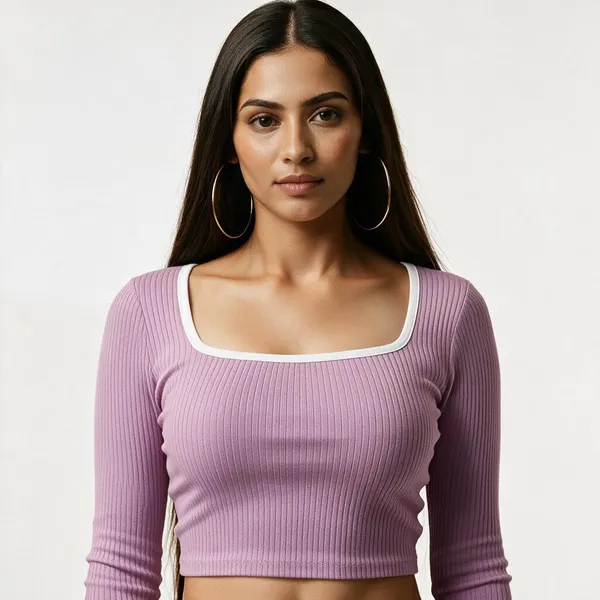 Pastel_Pink_Rib_Slim_Fit_Contrast_Crop_Top_For_Women