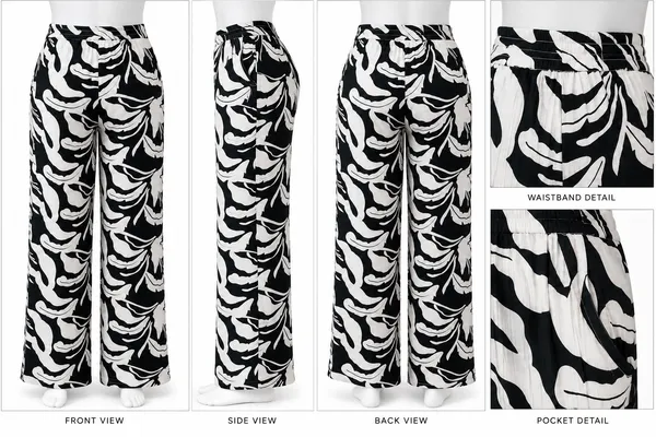 Black_Viscose_Rayon_Printed_Wide_Leg_Pants_For_Women