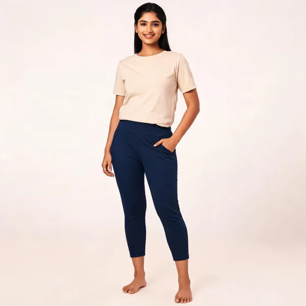 Navy_Cotton_Lycra_Slim_Fit_Pocket_Leggings_For_Women