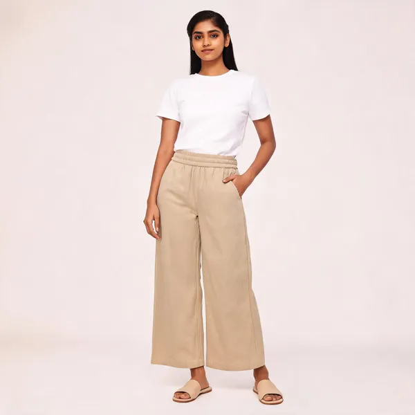 Beige_Cotton_Linen_Wide_Leg_Pants_For_Women