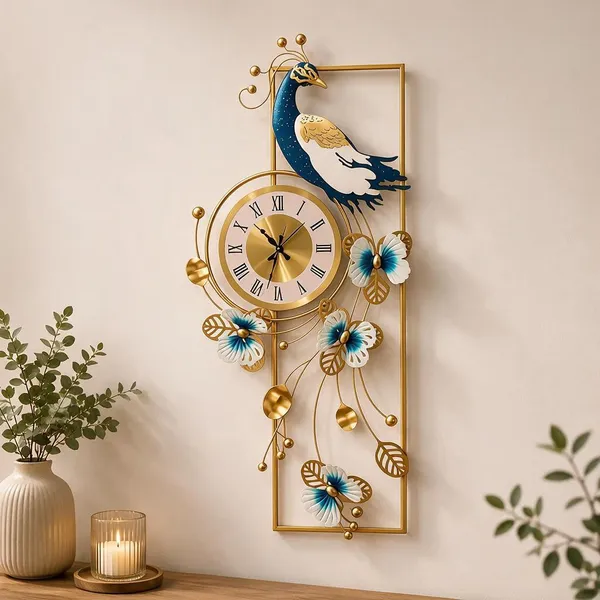 Golden_Metal_Wall_Art_For_Home_Decor