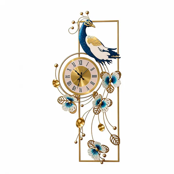 Golden_Metal_Wall_Art_For_Home_Decor