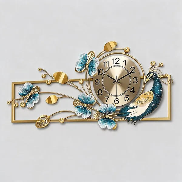 Golden_Metal_Wall_Art_For_Home_Decor