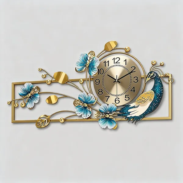 Golden_Metal_Wall_Art_For_Home_Decor