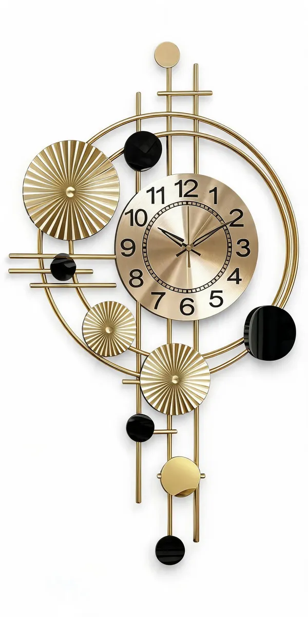 Golden_Metal_Wall_Art_For_Home_Decor