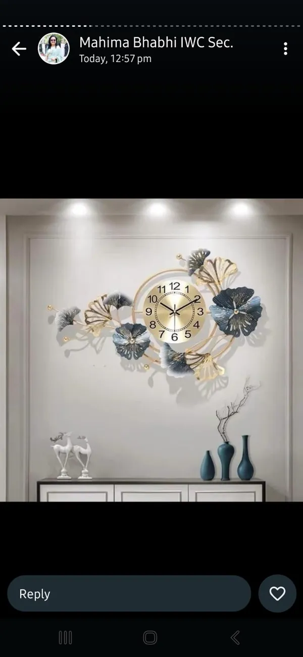 Metal_Floral_Decorative_Wall_Clock