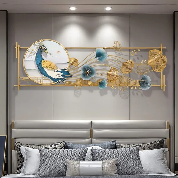 Metal_Decorative_Peacock_Floral_Wall_Art