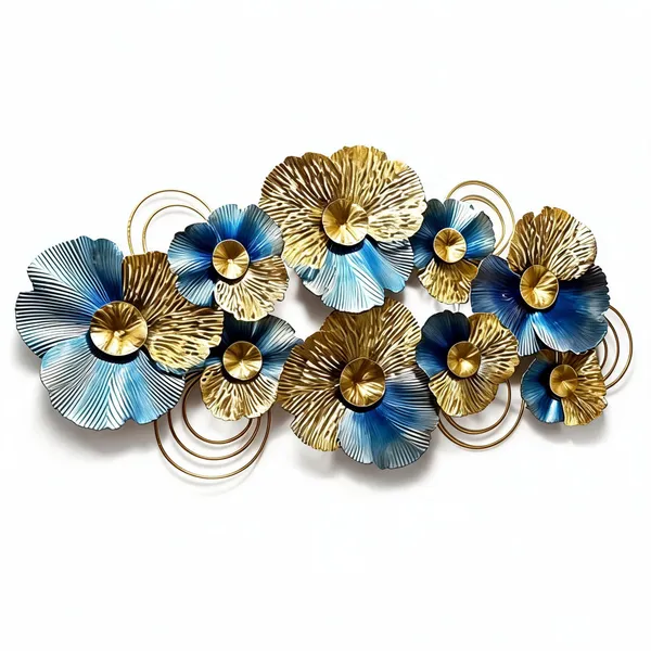 Golden_Metal_Wall_Art_For_Home_Decor