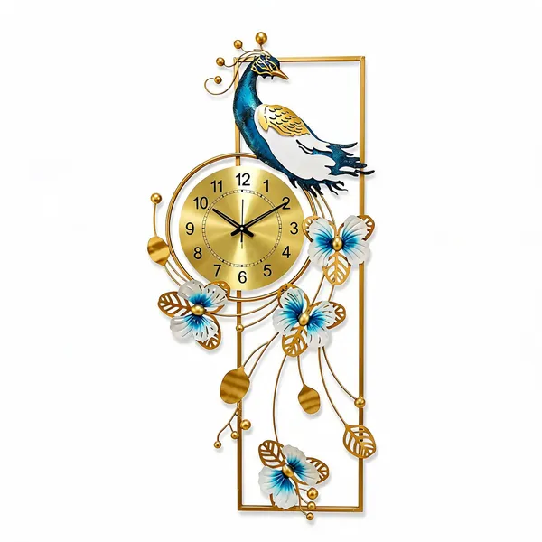 Golden_Metal_Wall_Art_For_Home_Decor