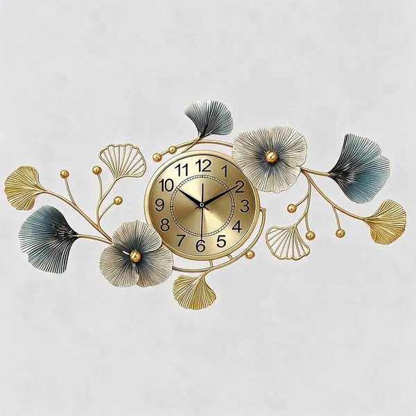 Golden_Metal_Wall_Art_For_Home_Decor
