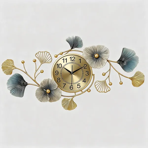 Golden_Metal_Wall_Art_For_Home_Decor