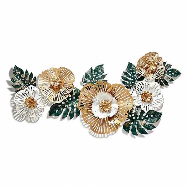 Golden_Metal_Wall_Art_For_Home_Decor