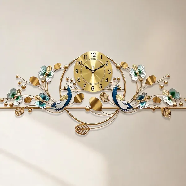 Golden_Metal_Wall_Art_For_Home_Decor