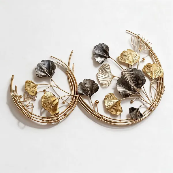 Golden_Metal_Wall_Art_For_Home_Decor