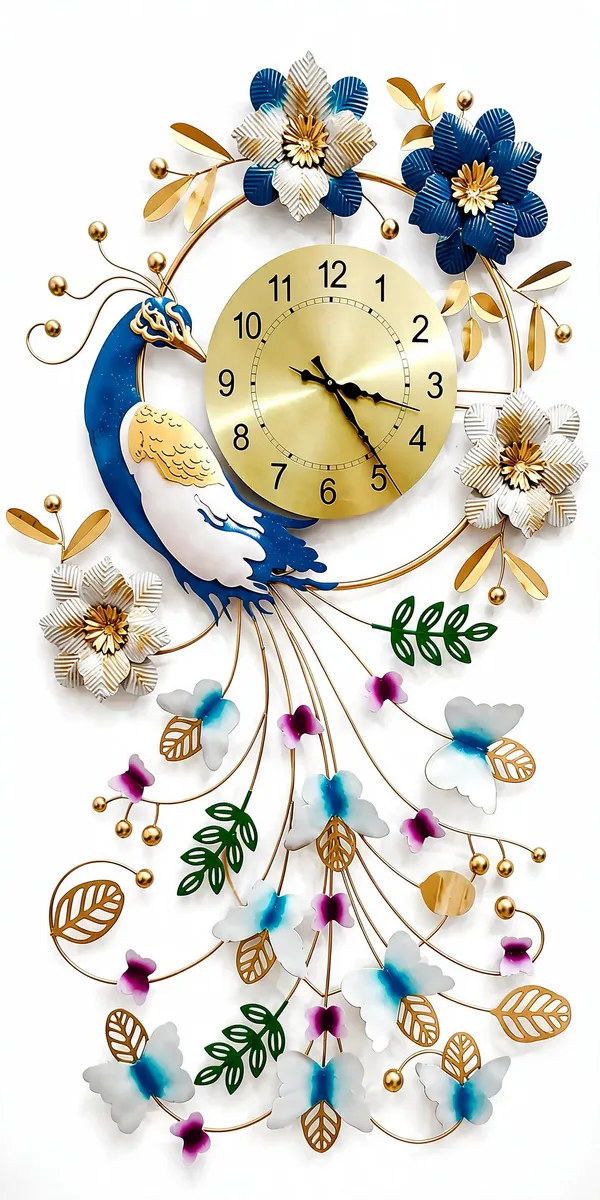 Golden_Metal_Wall_Art_For_Home_Decor