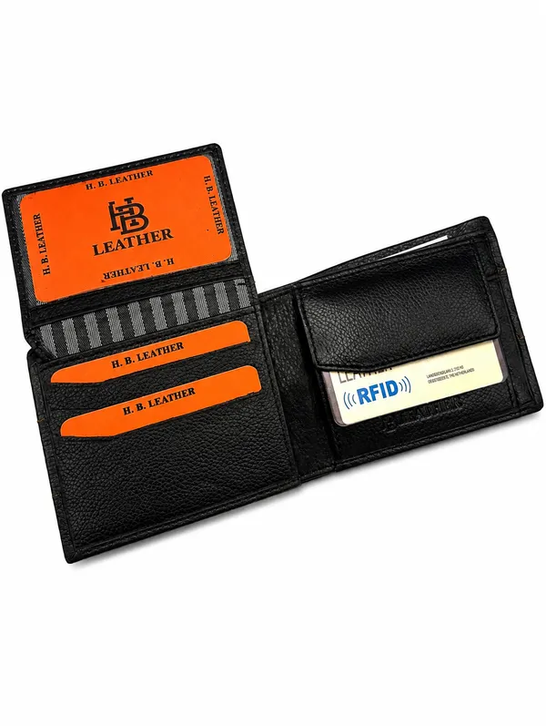 Black_Leather_Rfid_Contrast_Stitch_Bi-Fold_Wallet_For_Men