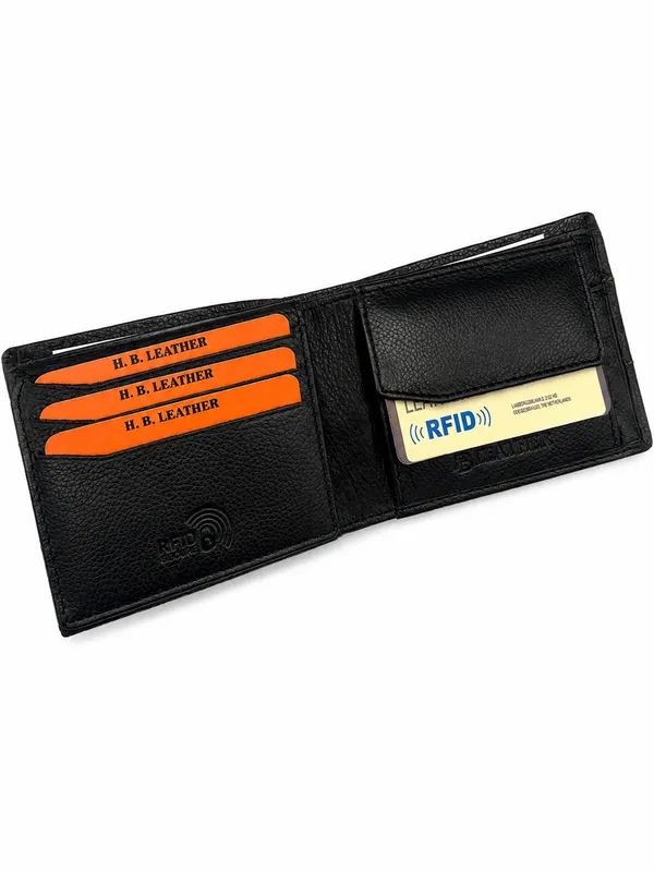Black_Leather_Rfid_Contrast_Stitch_Bi-Fold_Wallet_For_Men