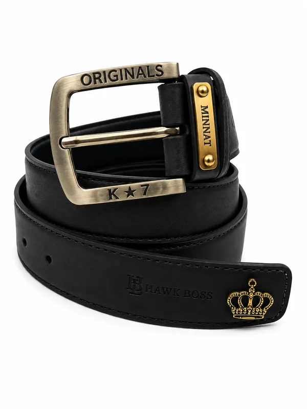Black_Faux_Leather_Casual_Belt_For_Men