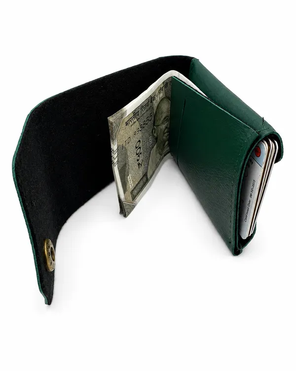 Green_Faux_Leather_Compact_Wallet_For_Men