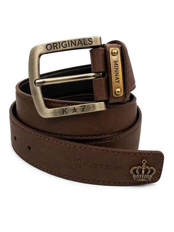 Brown_Faux_Leather_Casual_Belt_For_Men