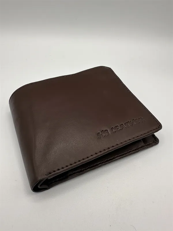 Brown_Faux_Leather_Bifold_Wallet_For_Men