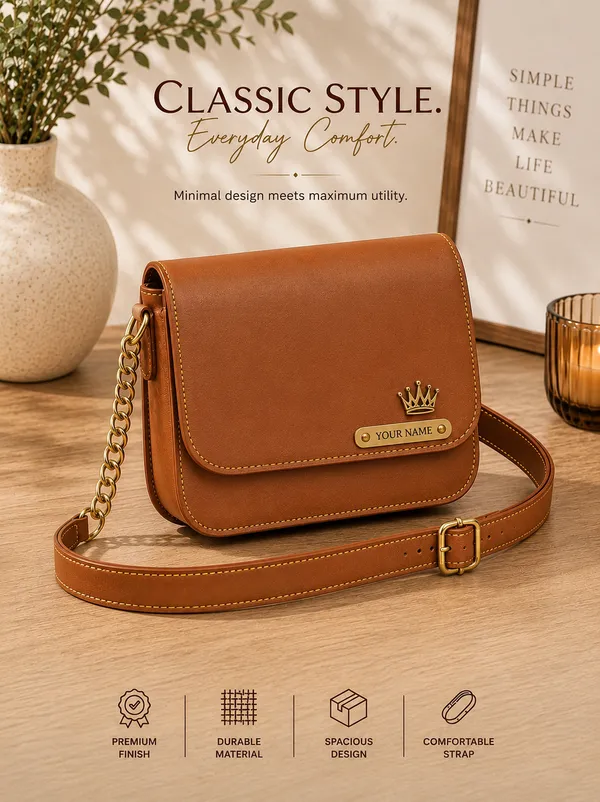 Brown_Faux_Leather_Crossbody_Sling_Bag_For_Women