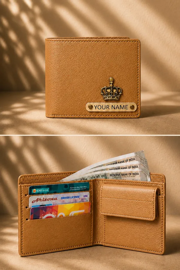 Brown_Faux_Leather_Bi-Fold_Wallet_For_Men