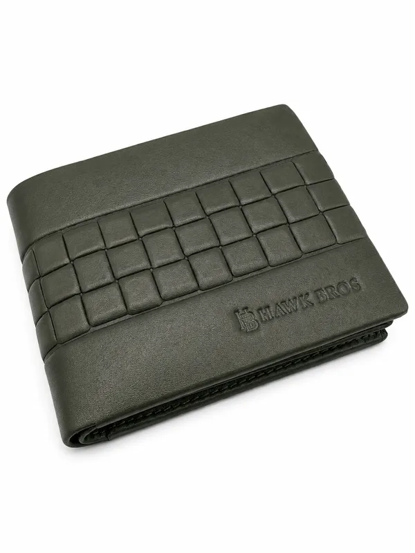 Black_Leather_Geometric_Panel_Bi-Fold_Wallet_For_Men