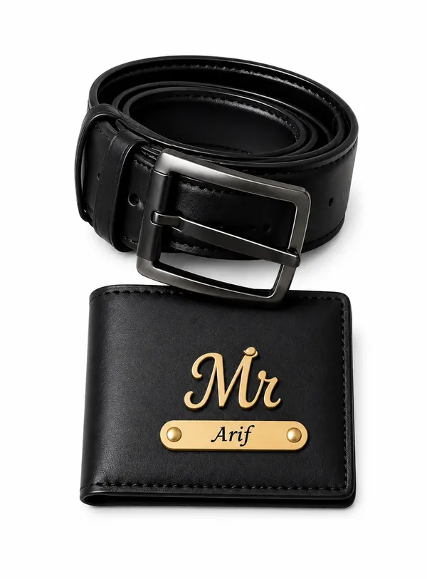 Black_Faux_Leather_Belt_And_Wallet_Gift_Set_For_Men_Pack_Of_2
