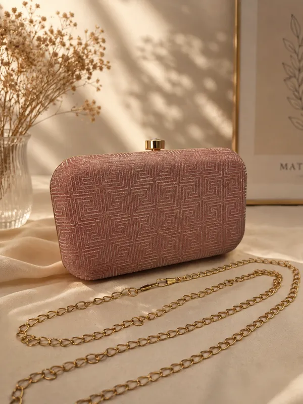 Rose_Faux_Leather_Textured_Hard_Case_Clutch_For_Women