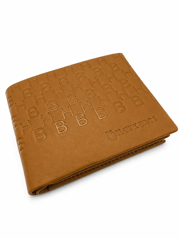 Brown_Leather_Embossed_Bifold_Wallet_For_Men