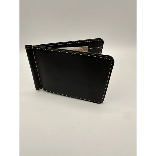 Black_Faux_Leather_Bifold_Wallet_For_Men