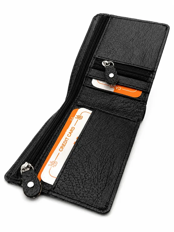 Black_Faux_Leather_Bi-Fold_Wallet_For_Men
