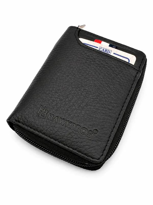 Black_Leather_Zipper_Wallet_For_Men