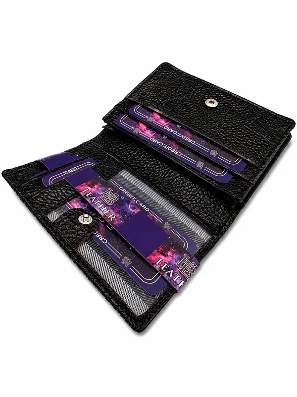 Black_Faux_Leather_Galaxy_Band_Bi-Fold_Wallet_For_Men