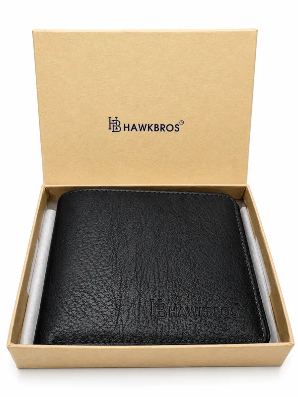 Black_Faux_Leather_Bi-Fold_Wallet_For_Men