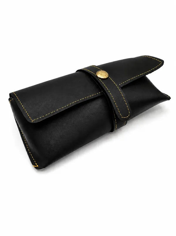Black_Faux_Leather_Sunglasses_Case_For_Unisex
