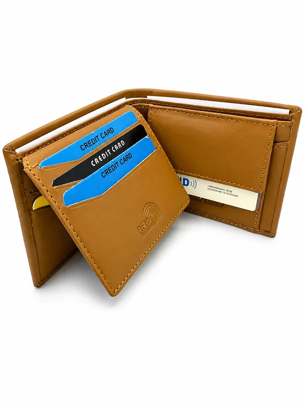 Brown_Leather_Embossed_Bifold_Wallet_For_Men