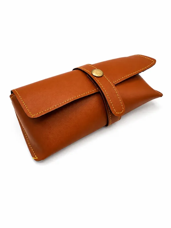 Brown_Faux_Leather_Roll-Up_Sunglasses_Case