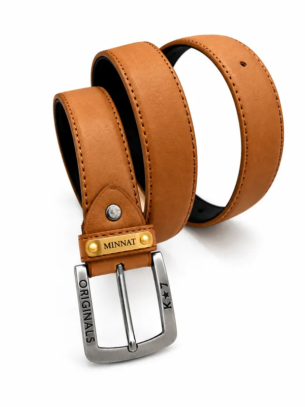 Brown_Faux_Leather_Casual_Belt_For_Men