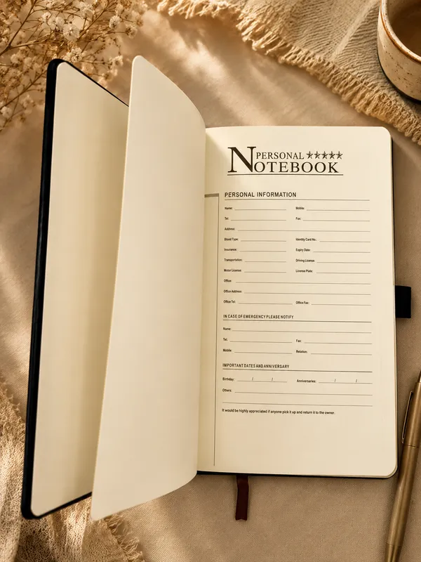 Black_Faux_Leather_Personalized_A5_Notebook