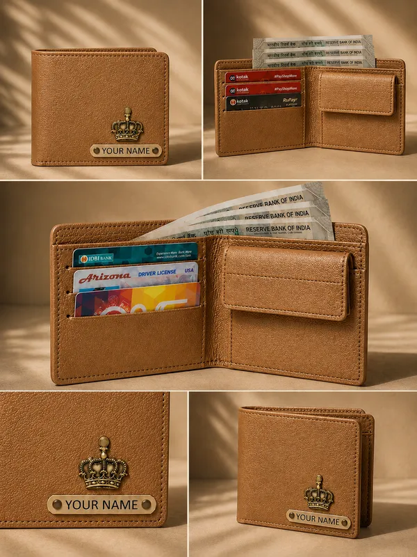 Brown_Faux_Leather_Bi-Fold_Wallet_For_Men