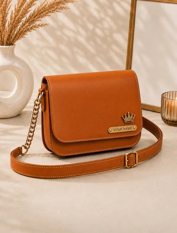 Brown_Faux_Leather_Crossbody_Sling_Bag_For_Women